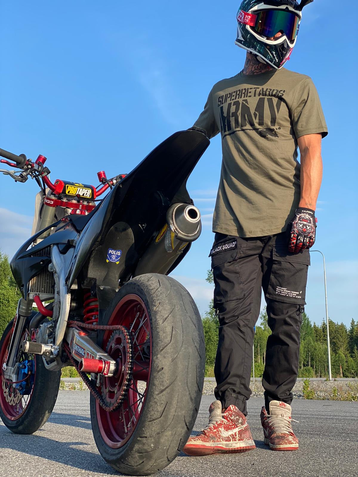 SR Tee “Army of Retards” – Military green
